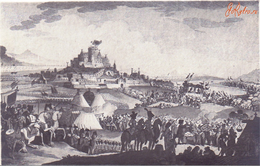 Хотин - Хотин Штурм хотинской крепости в 1673 г.