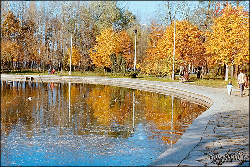 Ивано-Франковск - Озеро в парке Т. Шевченко