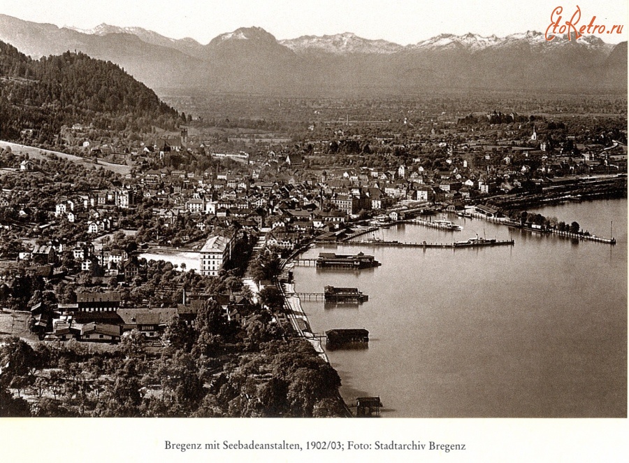 Австрия - Брегенц с озерными купальнями