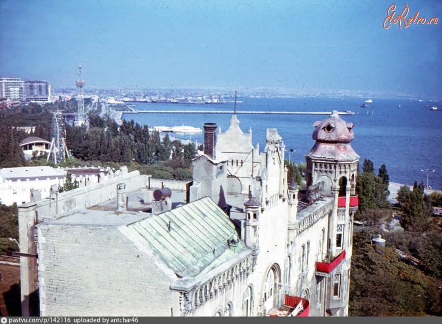 Баку - Баку с Девичьей башни 1978, Азербайджан,