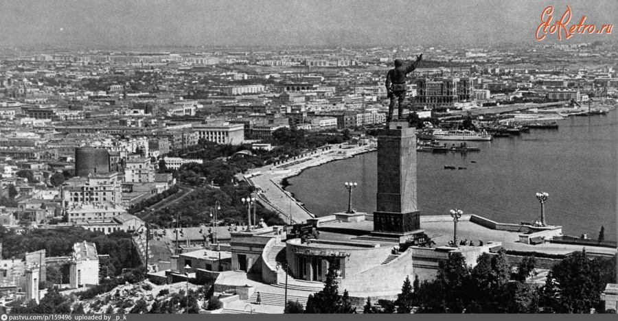 Баку - Нагорный парк с памятником С.М.Кирову 1970—1973, Азербайджан, Баку