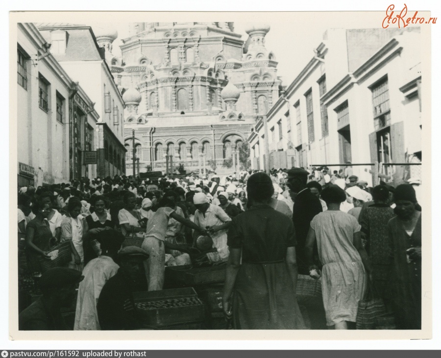 Баку - Толкучий рынок 1930, Азербайджан, Баку