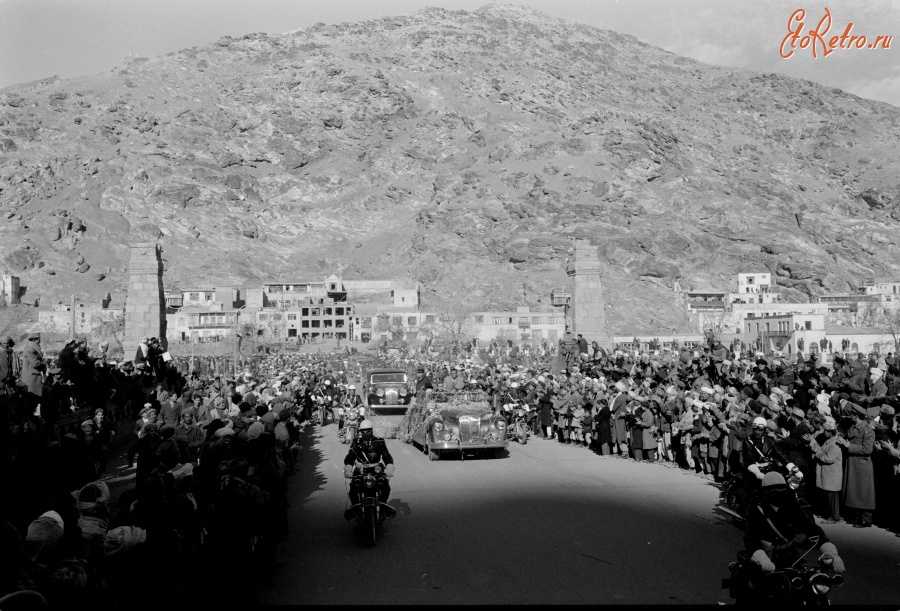 Кабул - Президент соединенных штатов Дуайт D. Айзенхауэр посетил Афганистан в 1959.