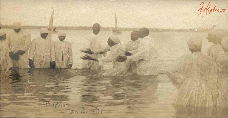 Соединённые Штаты Америки - Баптисты.Крещение в воде.
