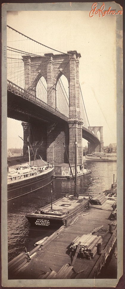 Нью-Йорк - Brooklyn_Bridge_h-panorama США,  Нью-Йорк (штат),  Нью-Йорк,  Бруклин