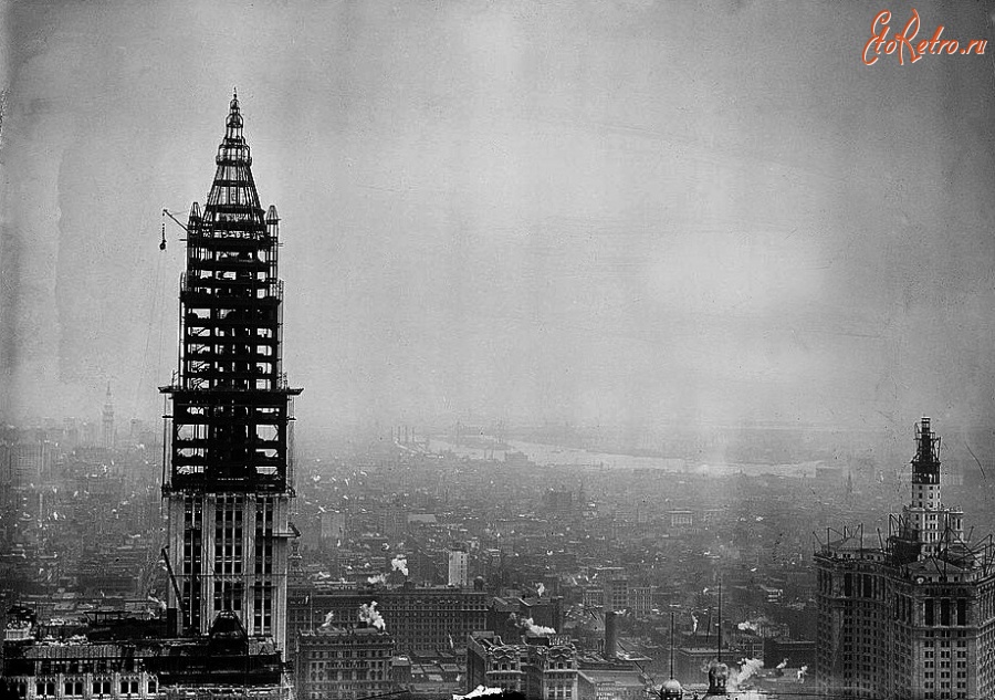Нью-Йорк - Woolworth Building США,  Нью-Йорк (штат),  Нью-Йорк,  Манхеттен