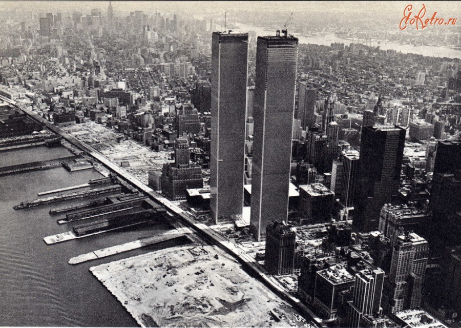 Нью-Йорк - Rise of the World Trade Center США,  Нью-Йорк (штат),  Нью-Йорк,  Манхеттен
