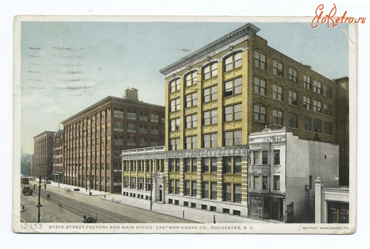 Нью-Йорк - Нью-Йорк. Улицы. Стэйт Стрит Фэктори. 1908