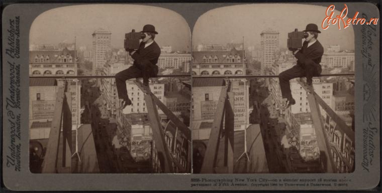 Нью-Йорк - Манхэттен. Пятая Авеню, 1906