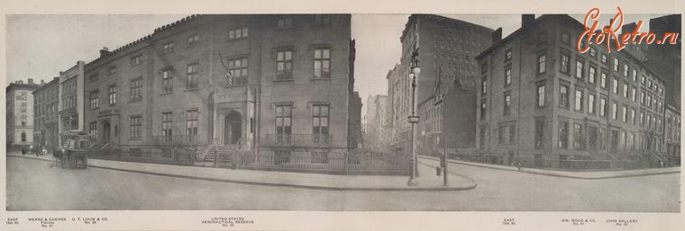 Нью-Йорк - Манхэттен. Пятая авеню, Восточные 12-я и 13-я ул., 1911