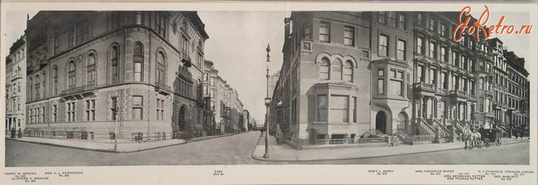 Нью-Йорк - Манхэттен. Пятая авеню и Восточная 63-я ул., 1911