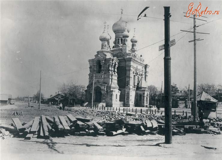 Самара - Самара. Прибольничная церковь на углу улиц Полевой поперечной и Садовой