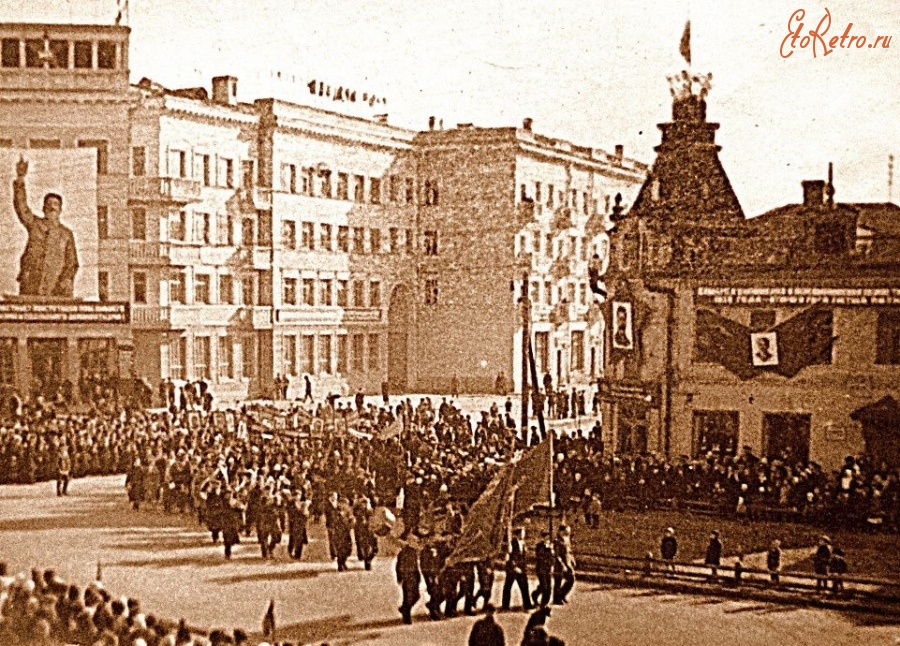 Нижний Новгород - Первомайская демонстрация в Сормово