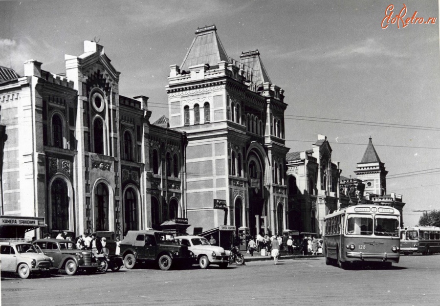Саратов - Саратовский вокзал.1968г.