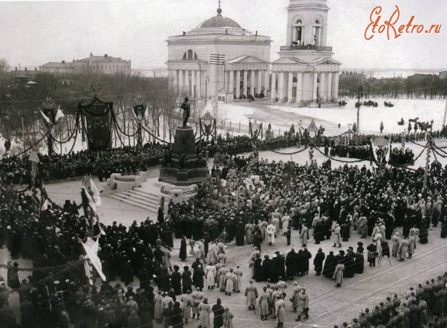 Саратов - Открытие памятника Александру II