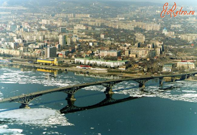 Саратов - Мост,набережная,город