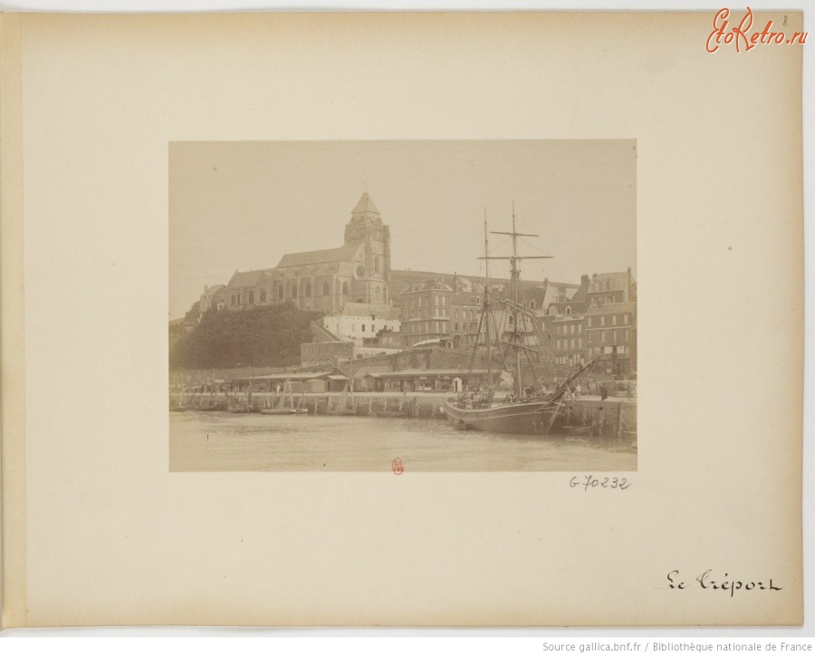 Франция - Нормандия. Ле Трепор. Замок Сен-Пьер. Лес Компьень, 1886