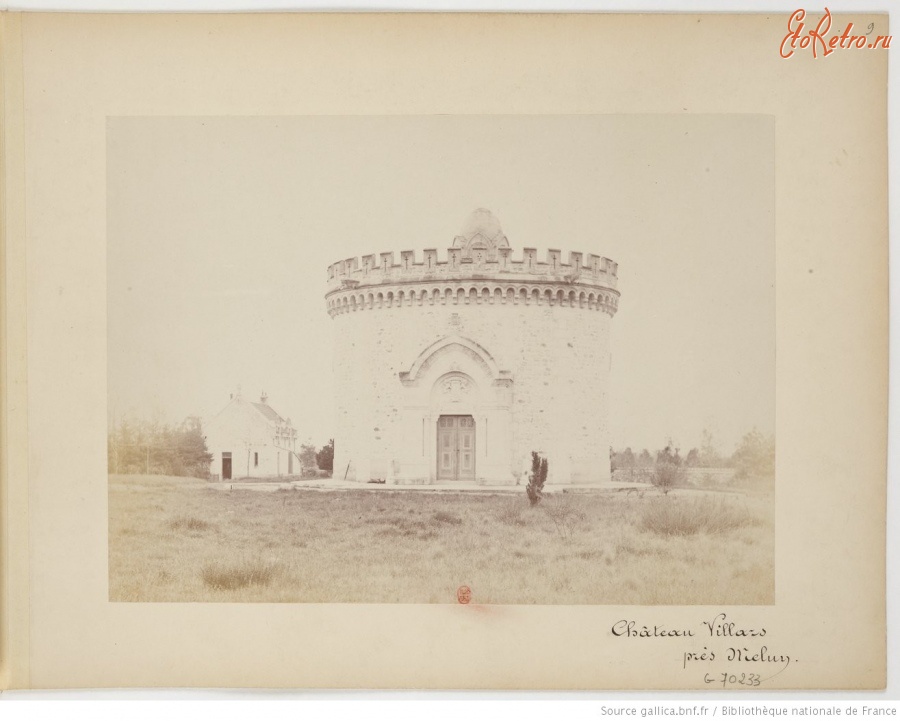 Франция - Нормандия. Пьерфон. Руины римского театра, 1886