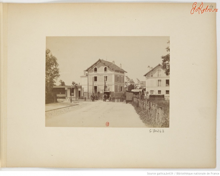 Франция - Канны. Виллы в Ле Монт Шевалье, 1886