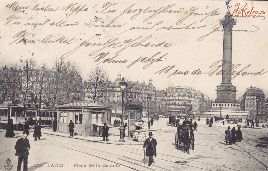 Париж - Площадь Бастилии
