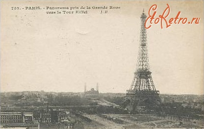 Париж - Самая узнаваемая достопримечательность Парижа — Эйфелева башня.