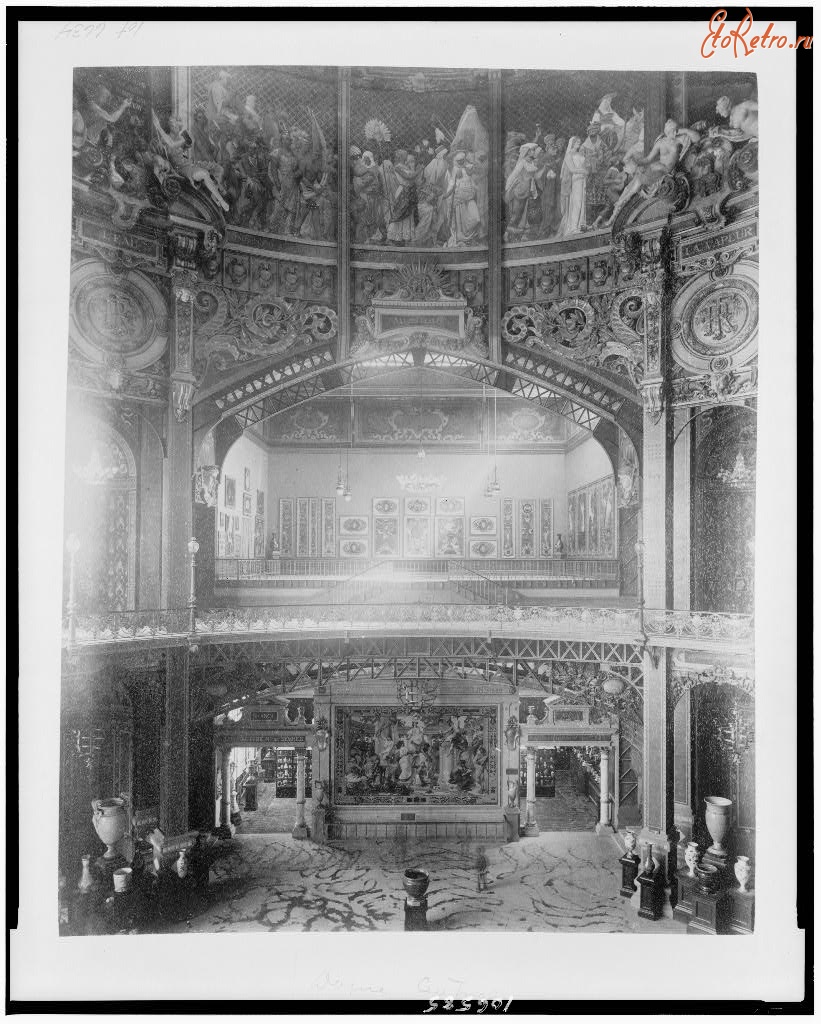 Париж - Парижская выставка 1889.