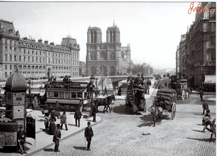 Париж - Paris - Omnibus Франция