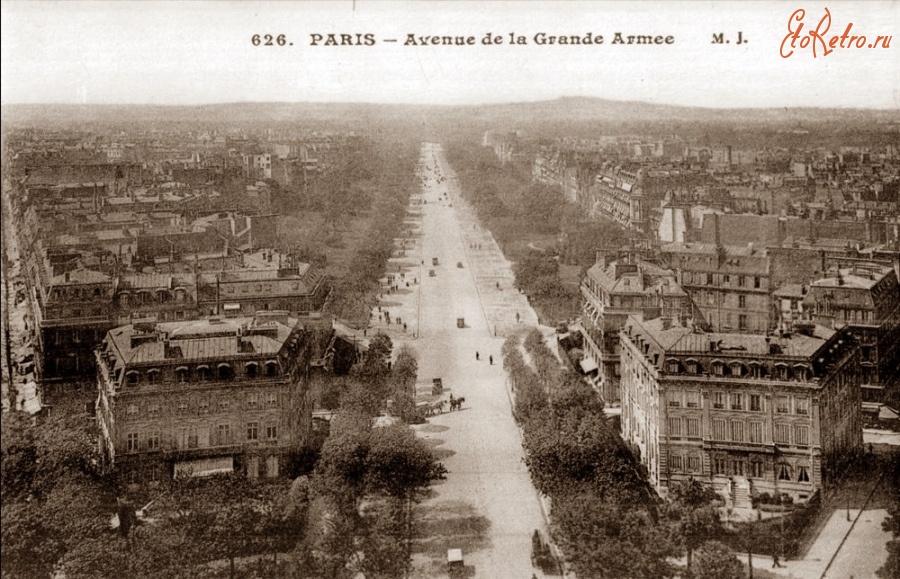 Париж - PARIS - Avenue de la Grande Arm?e Франция , Метрополия Франция , Иль-де-Франс , Париж