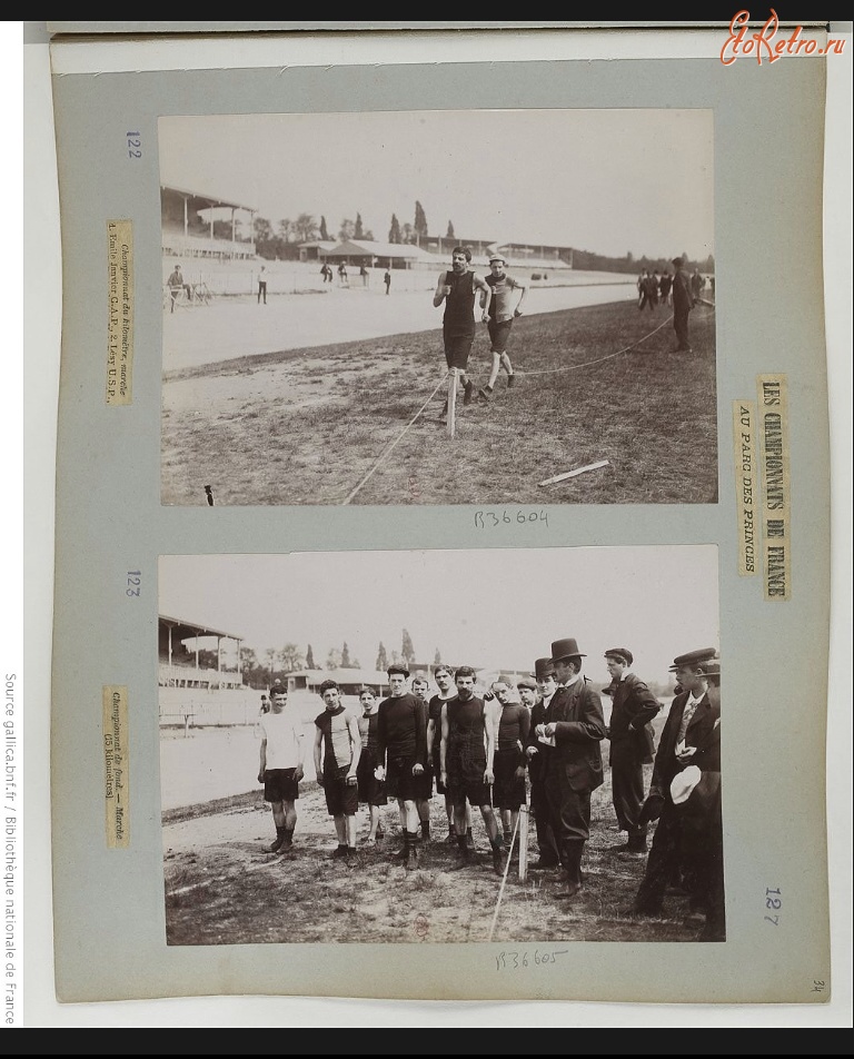 Париж - Легкоатлетический чемпионат Франции, 1901