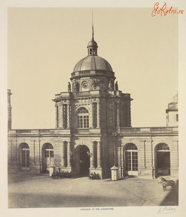 Париж - Люксембургский Дворец, 1855