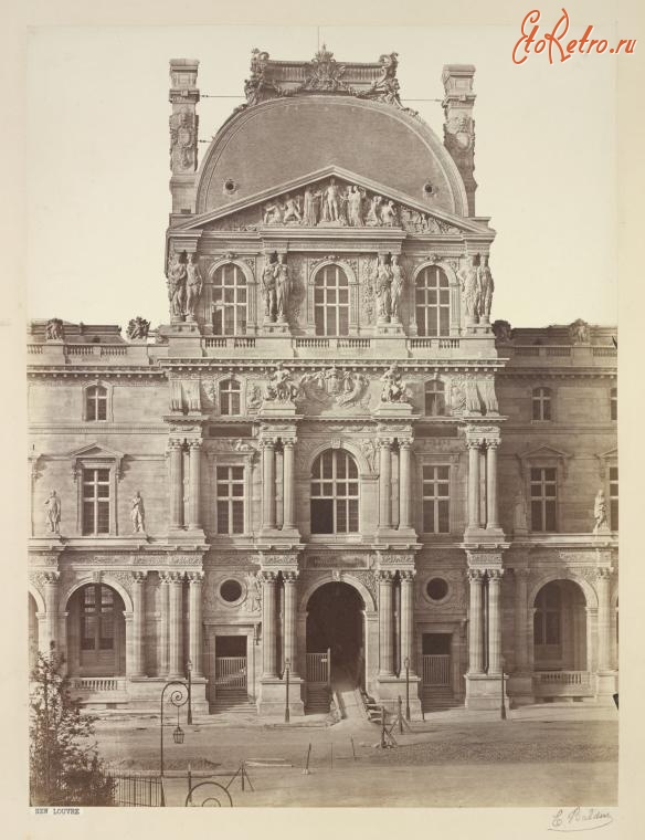 Париж - Новый Лувр, 1855-1858
