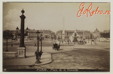 Париж - Париж.  Площа-Place de la Concorde.