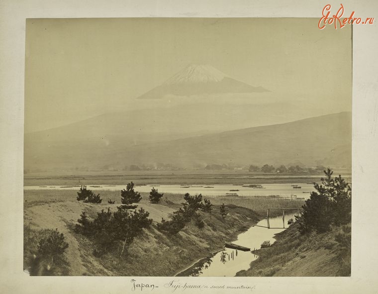 Япония - Священная гора Фуги-Хама, 1880-1889