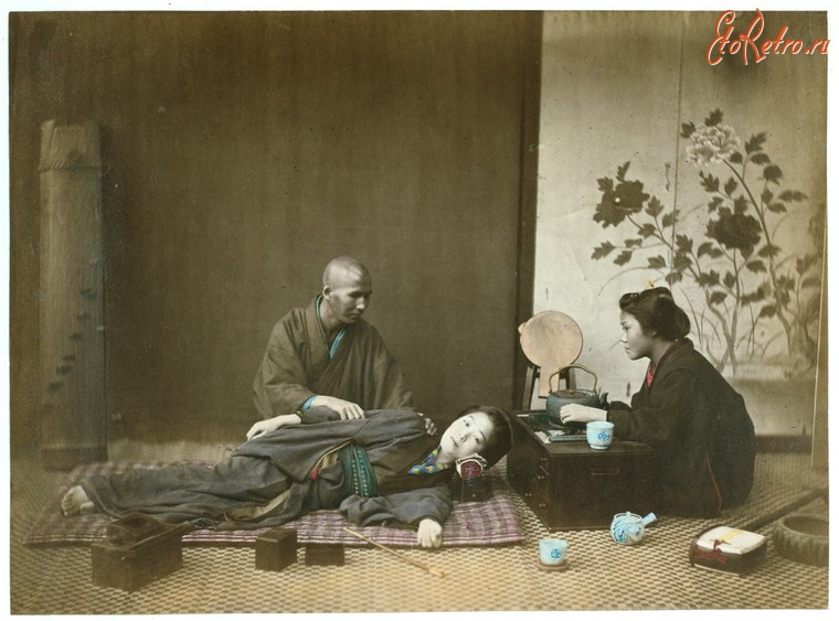 Япония - Спа-салон, 1870-1879