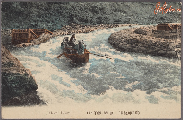 Киото - Сплав по горной реке, 1907