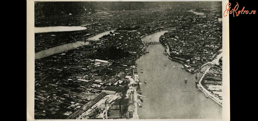 Хиросима - Вид на Хиросиму с воздуха