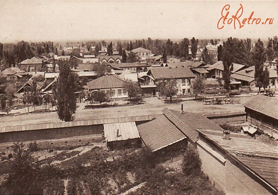 Алма-Ата - Алма-Ата. Общий вид северной части города, 1929