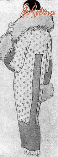Ретро мода - Зимнее пальто 1924 г.