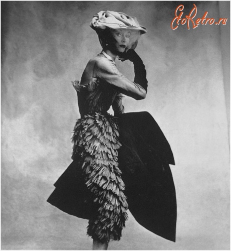 Ретро мода - Оригинальное платье 50-х