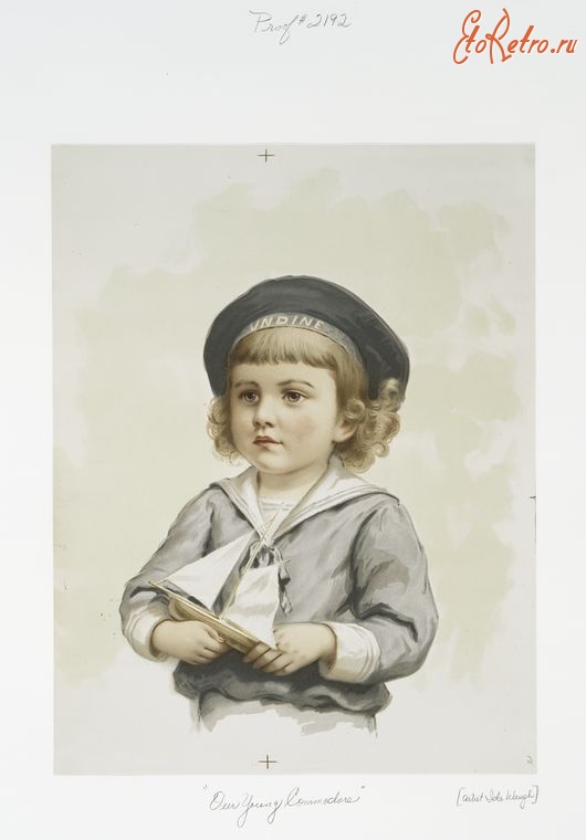Ретро мода - Детский костюм. США, 1890-1899. Одежда для прогулок, 1890