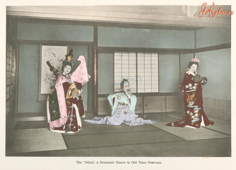 Ретро мода - Театральный костюм Японии, 1910-1919