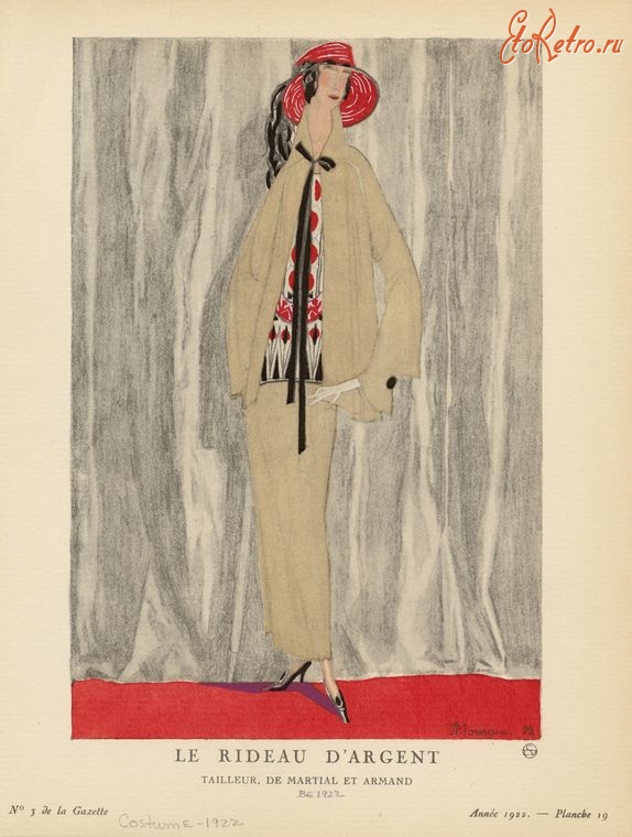 Ретро мода - Костюм 1920-1929. Костюм и шляпа от Арманда