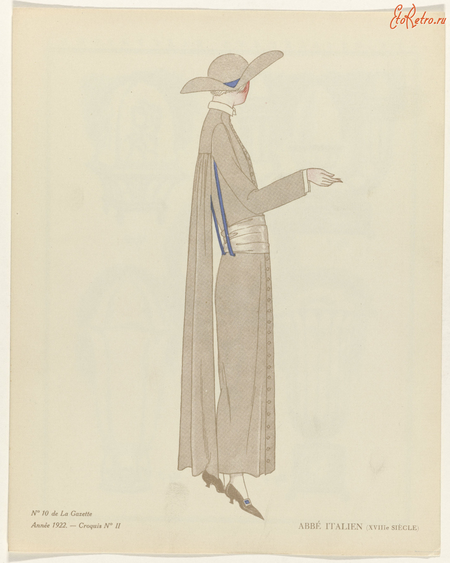 Ретро мода - Женское платье с поясом в стиле итальянских монахов