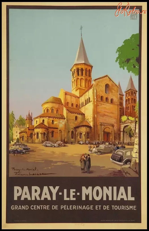 Плакаты - Железные дороги. Парей-ле-Мониаль, 1930