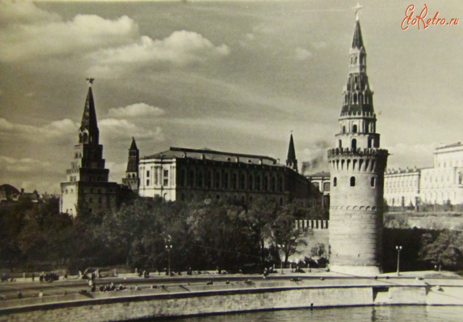 Ретро открытки - Москва.Кремль