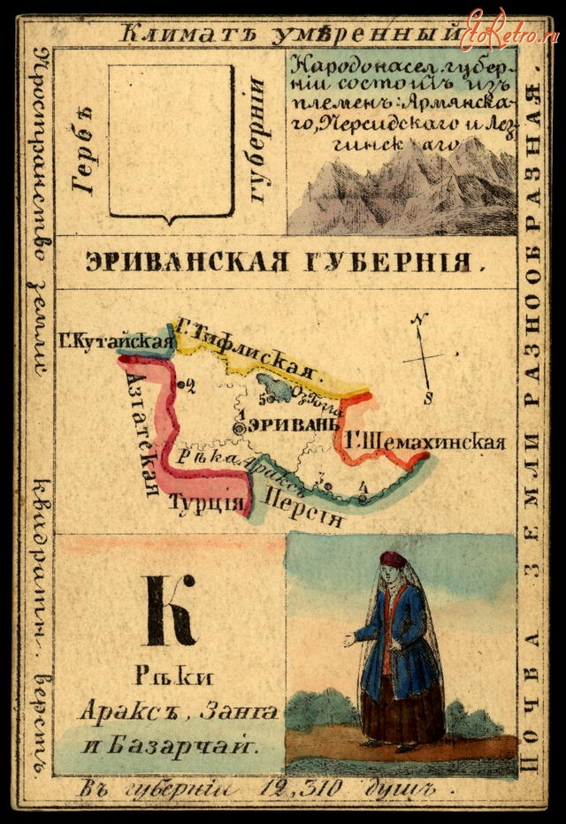 Ретро открытки - Эриванская губерния