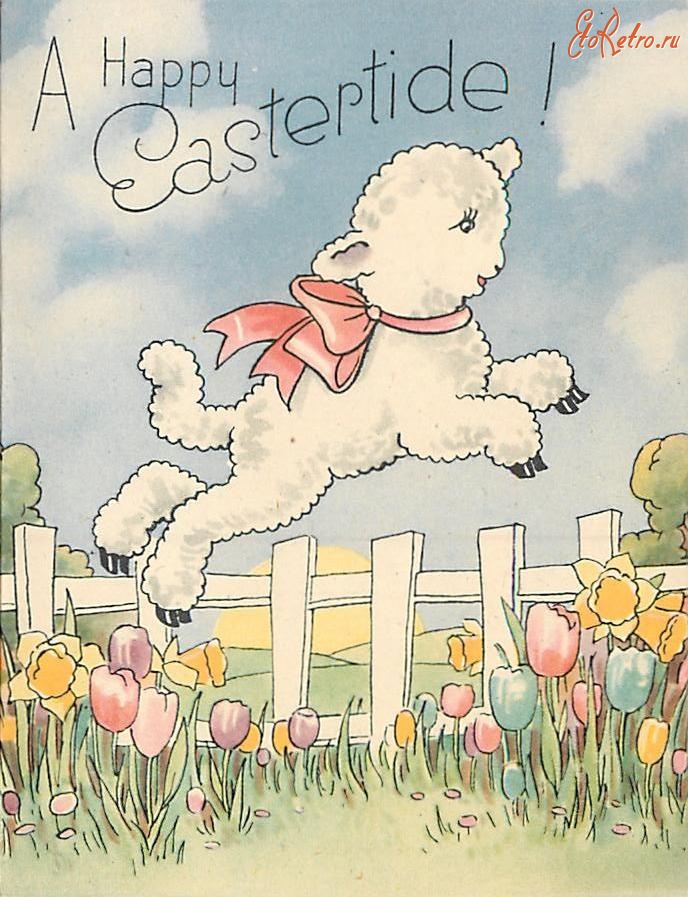 Ретро открытки - Весна сегодня на подмогу!