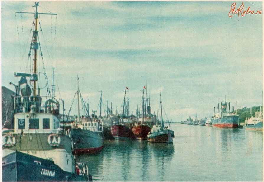 Латвия - Лиепайский рыболовецкий порт