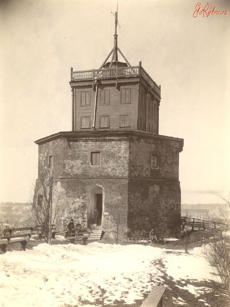 Литва - Башня Гедиминаса  до реконструкции
