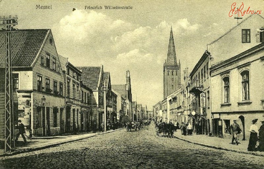 Литва - Клайпеда (Мемель).Wilhelmstrasse